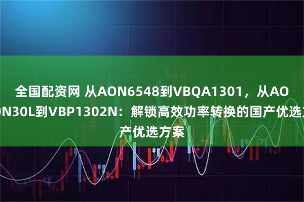 全国配资网 从AON6548到VBQA1301，从AOK60N30L到VBP1302N：解锁高效功率转换的国产优选方案